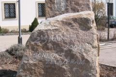 Empfangsstein mit Kosmogramm